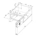 Dometic ProSafe MD383 Hotelzimmersafe